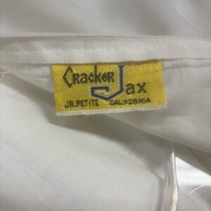 Vintage Women's White Maxi Dress